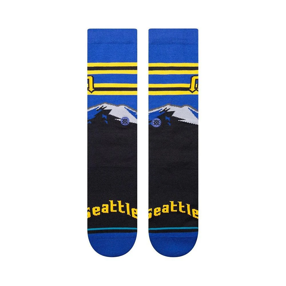 商品Stance|Men's Royal Seattle Mariners 2023 City Connect Crew Socks,价格¥150,第2张图片详细描述