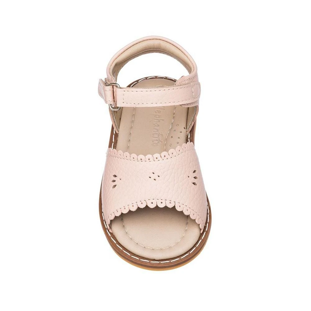 商品Elephantito|Toddler Girl Classic Sandal with Scallop,价格¥492,第3张图片详细描述