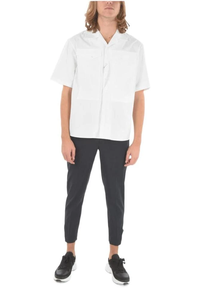 商品Neil Barrett|Neil barrett men's white other materials shirt,价格¥2925,第4张图片详细描述