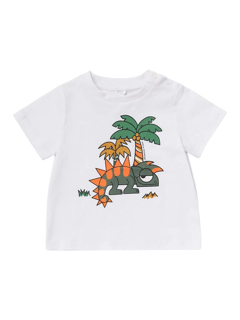 商品Stella McCartney|Chameleon Print Organic Cotton T-shirt,价格¥285,第1张图片