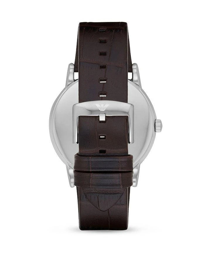 商品Emporio Armani|真皮表带腕表, 43 mm,价格¥1298,第3张图片详细描述