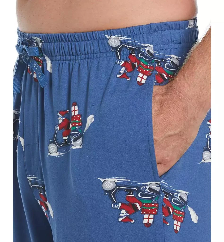 商品Perry Ellis|Men's Deluxe Touch Knit Printed Pajama Pant,价格¥75,第5张图片详细描述