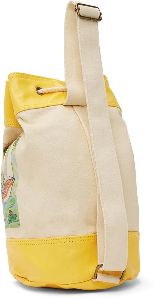 商品The Animals Observatory|Kids Yellow & Off-White Babar Backpack,价格¥530,第3张图片详细描述