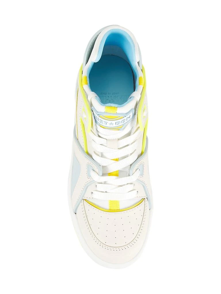 商品Just Don|Tennis Courtside Mid-Top Sneakers,价格¥2854,第4张图片详细描述