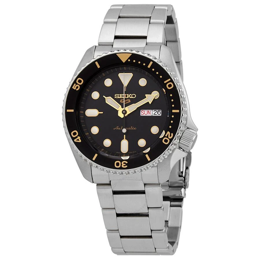 商品Seiko|5 sports Automatic Black Dial Men's Watch SRPD57K1,价格¥1545,第1张图片