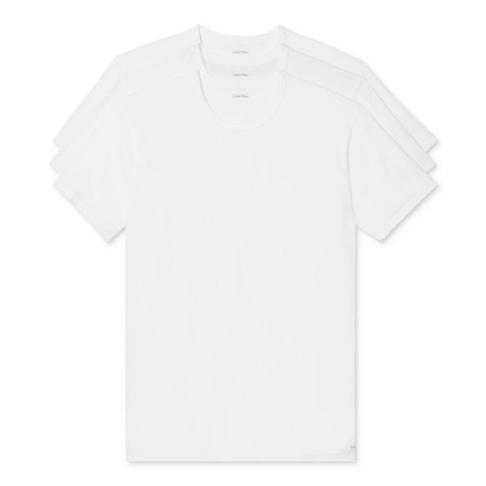 商品Calvin Klein|Men's 3-Pack Cotton Stretch Crew Neck Undershirts,价格¥356,第1张图片
