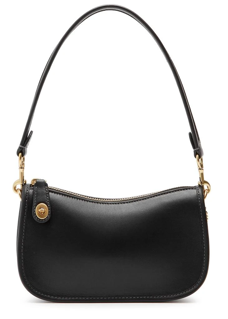 商品Coach|Swinger 20 black leather shoulder bag,价格¥2623,第1张图片