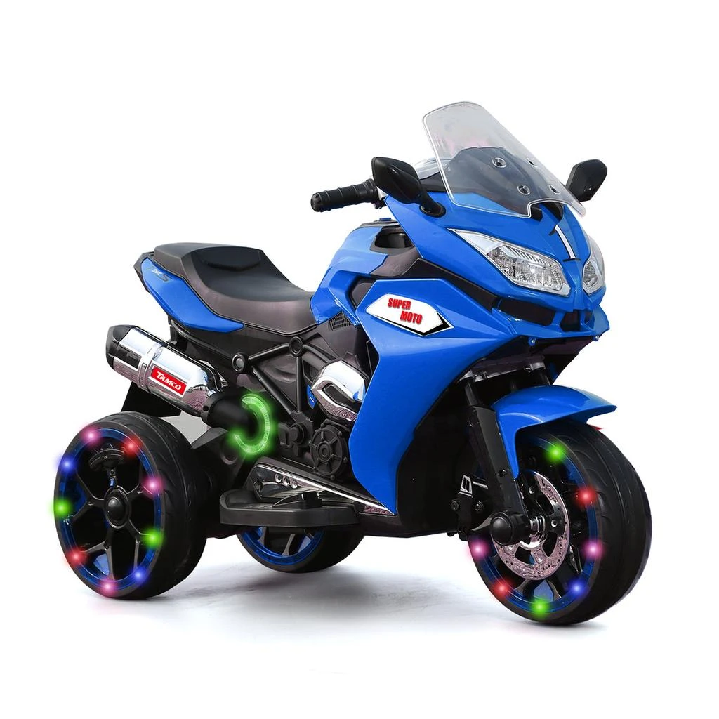 商品Streamdale Furniture|Streamdale 12V Kids Electric Motorcycle with Three Lighting Wheels,价格¥3463,第1张图片
