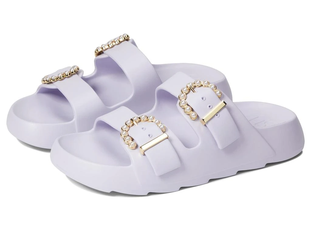 商品Stuart Weitzman|Pearl Buckle Slide,价格¥426,第1张图片