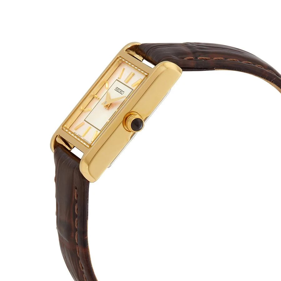 商品Seiko|Essentials Quartz Light Champagne Dial Ladies Watch SWR066,价格¥1090,第2张图片详细描述