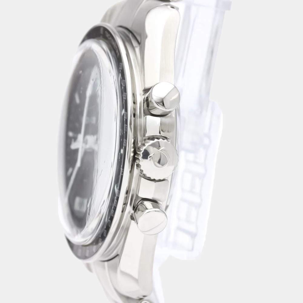 Omega Black Stainless Steel Speedmaster Professional 3570.50 Manual Winding Men's Wristwatch 42 mm商品第3张图片规格展示