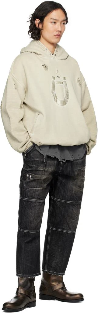 商品THUG CLUB|米色 Dickies 联名 Hoof 连帽衫,价格¥2217,第4张图片详细描述