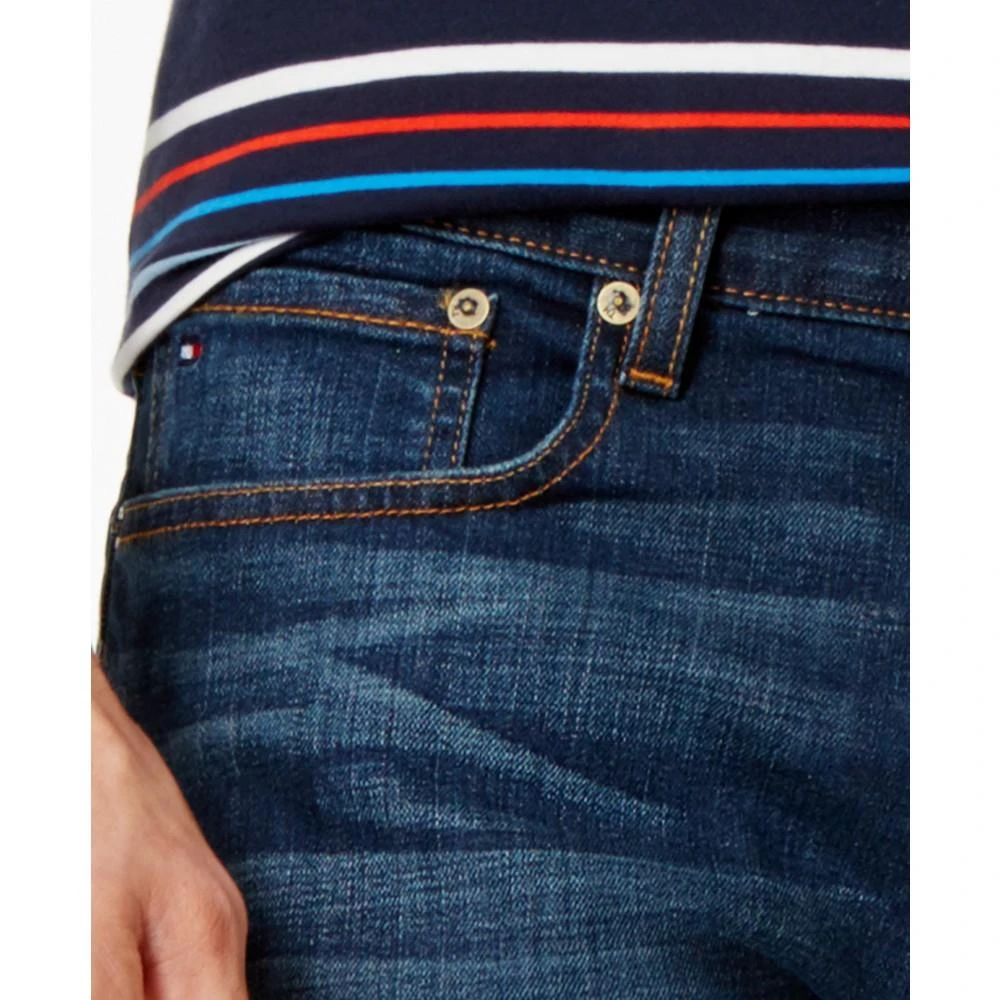 商品Tommy Hilfiger|Tommy Hilfiger Men's Slim-Fit Stretch Jeans,价格¥331,第4张图片详细描述