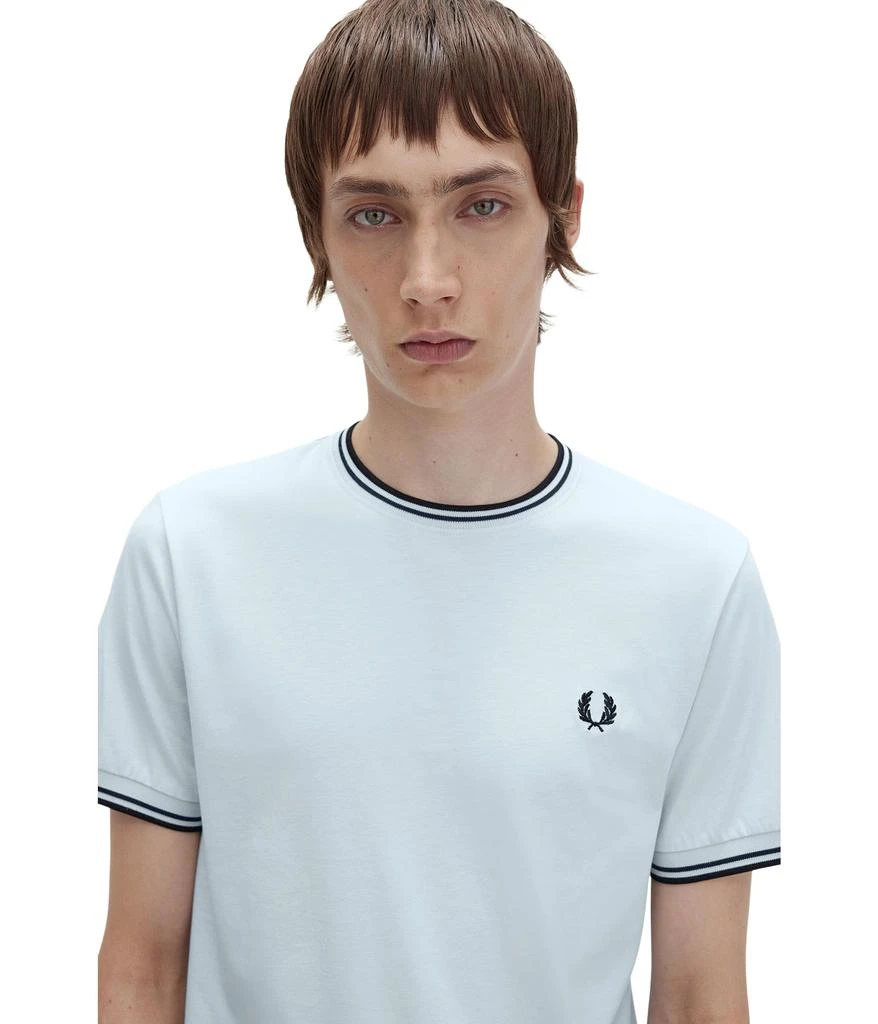 商品Fred Perry|Twin Tipped Ringer T-Shirt,价格¥393,第3张图片详细描述