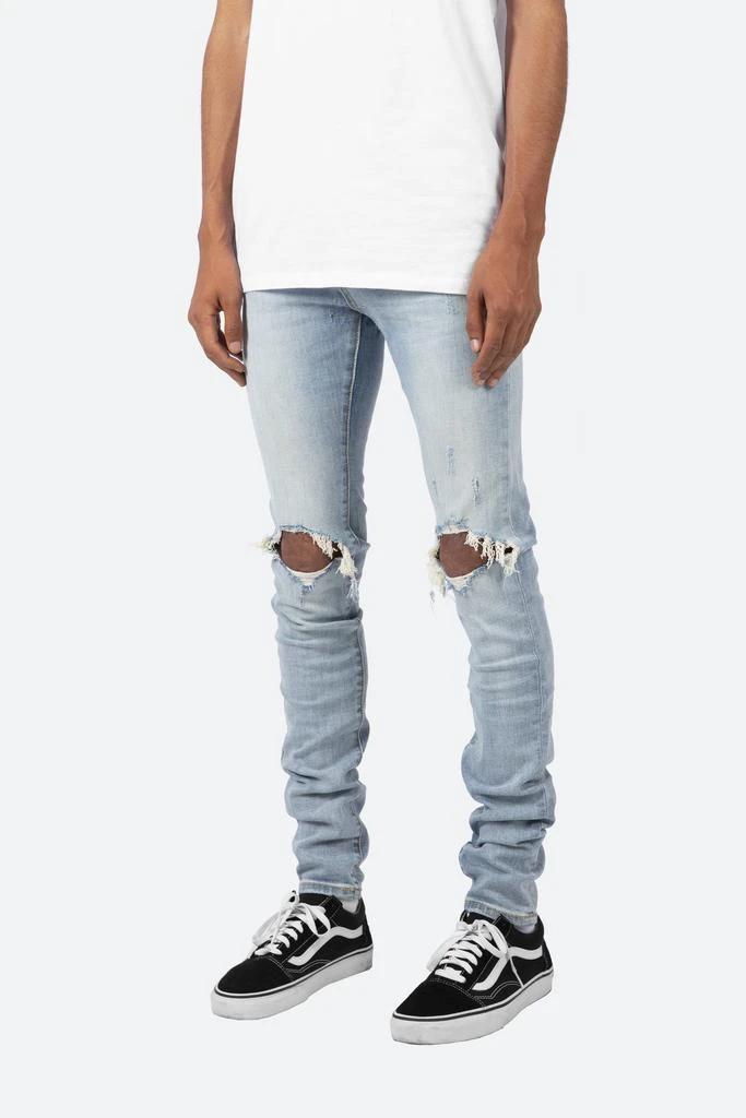 商品MNML|X1 Skinny Denim - Light Blue,价格¥422,第4张图片详细描述