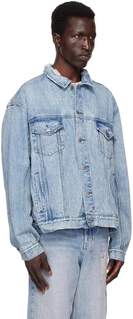 商品Ksubi|Blue Oh G Acid Trip Trash Denim Jacket,价格¥1622,第2张图片详细描述