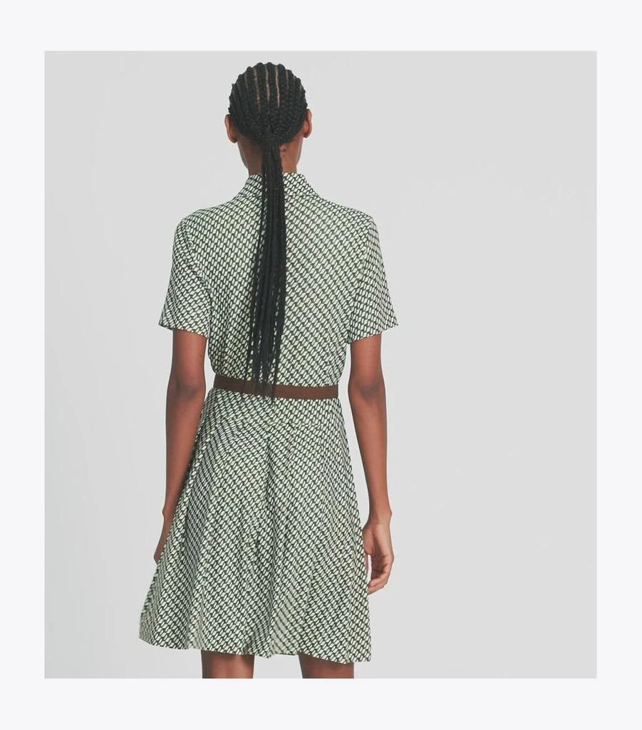 商品Tory Burch|Printed Pleated Zip-Front Golf Dress,价格¥1496,第5张图片详细描述