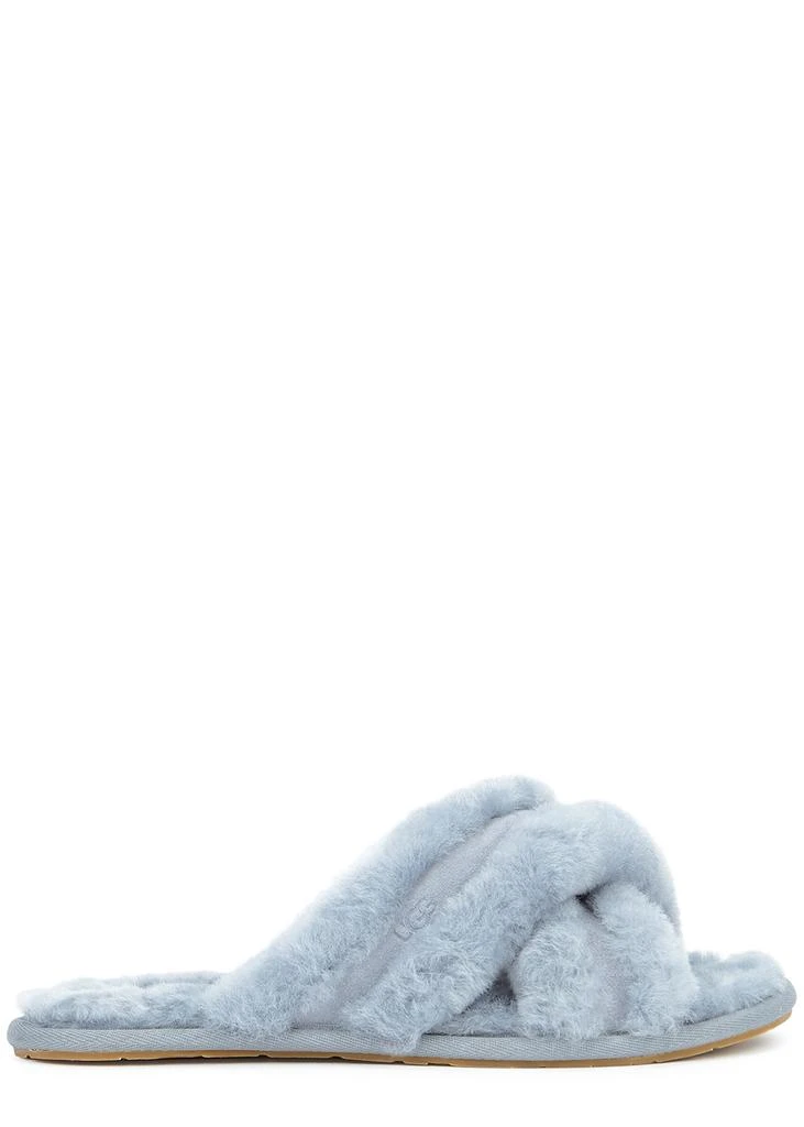 商品UGG|Scuffita light blue shearling slippers,价格¥636,第1张图片