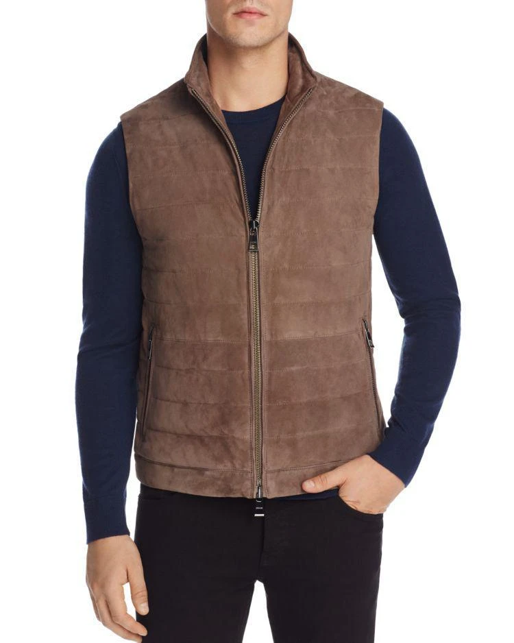 商品Michael Kors|Michael Kors Quilted-Sude Vest - 100% Exclusive ,价格¥1350,第1张图片