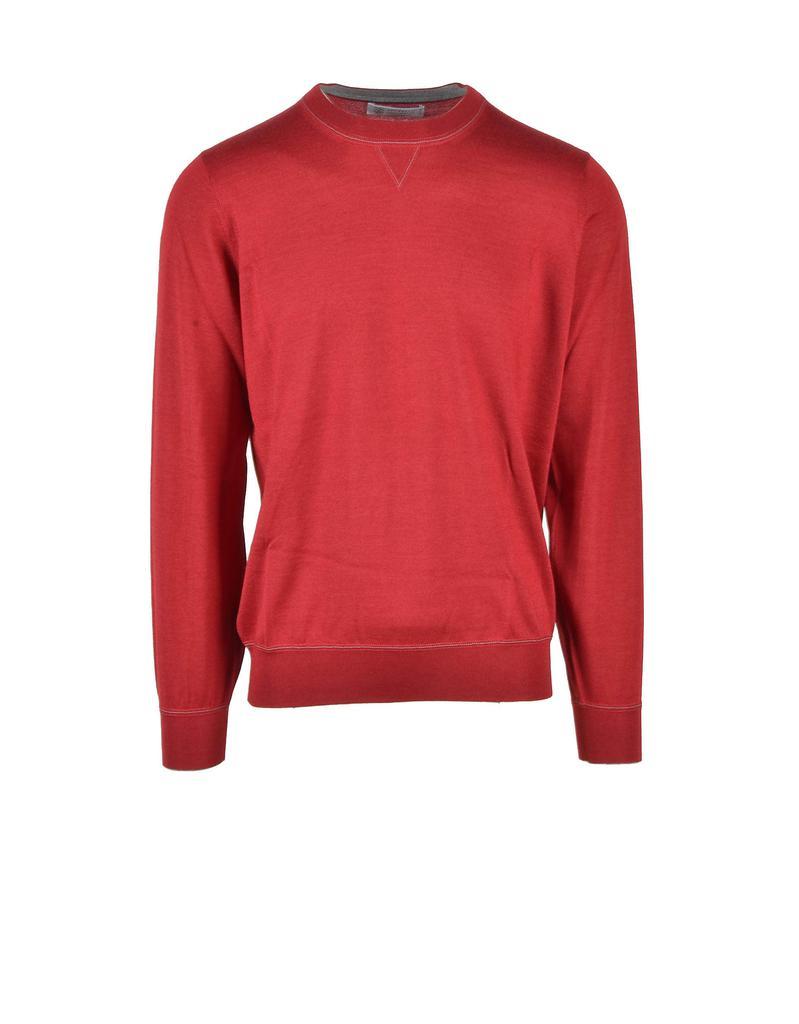商品Brunello Cucinelli|Men's Red Sweater,价格¥3990,第1张图片