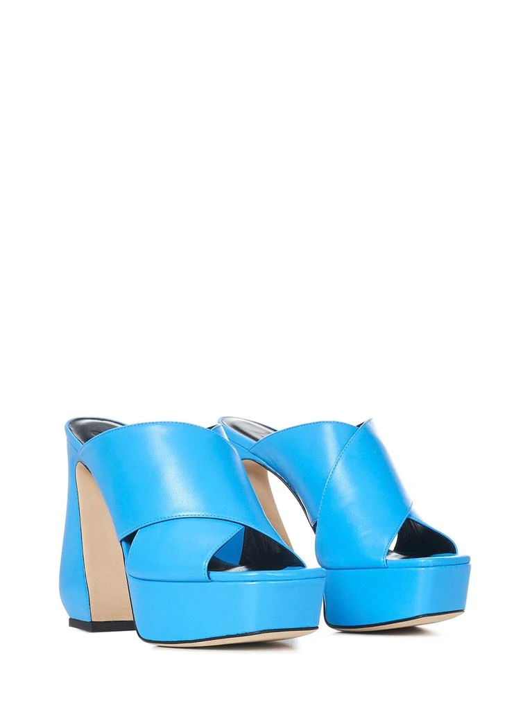 商品SI ROSSI|SI ROSSI Sandals Clear Blue,价格¥5536,第2张图片详细描述