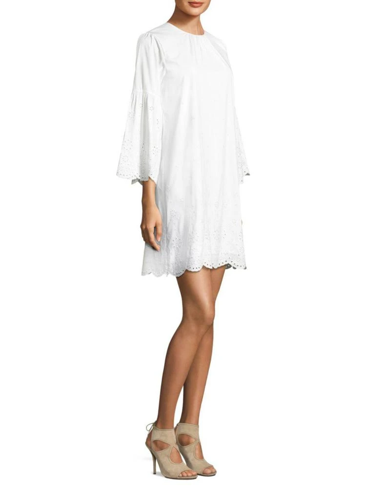 商品Michael Kors|Eyelet Scallop Shift Dress,价格¥588,第1张图片