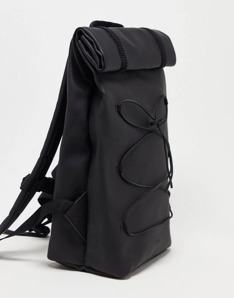 商品RAINS|Rains 13160 waterproof rolltop backpack in black,价格¥999,第4张图片详细描述