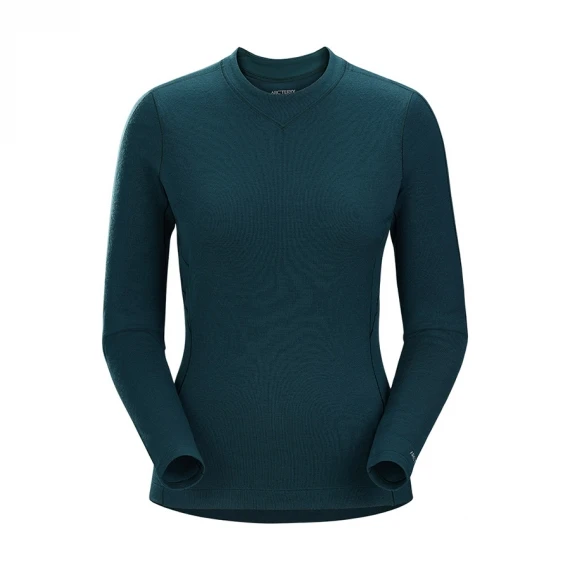 【Brilliant|包邮包税】始祖鸟 RHO MERINO WOOL CREW NECK LS[FW22] Ro Merino 羊毛圆领 LS 女士 ATMFWX6251 商品