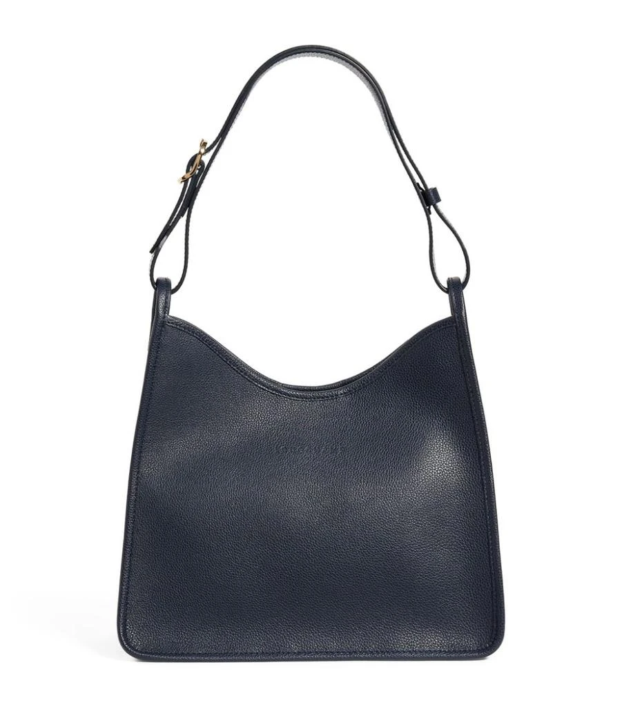 商品Longchamp|Small Leather Le Foulonné Shoulder Bag,价格¥3262,第1张图片