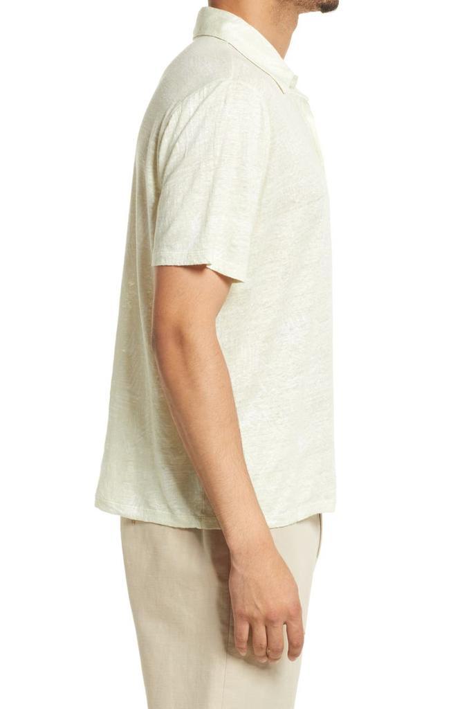 商品Vince|Linen Polo Shirt,价格¥456,第5张图片详细描述