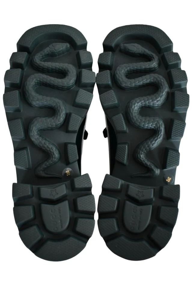 商品Gucci|Horsebit - Detailed Heeled Rubber Rain Boots,价格¥3302,第4张图片详细描述