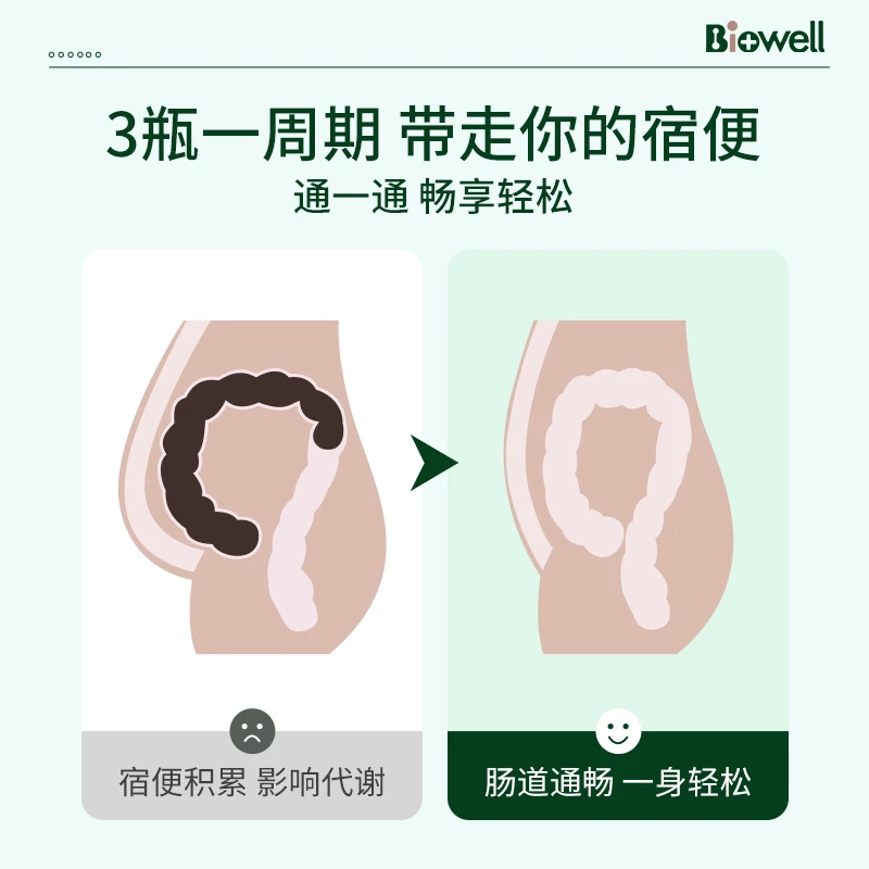 【保税直发】Biowell润肠片促进肠胃蠕动温和排便清肠片90片 商品