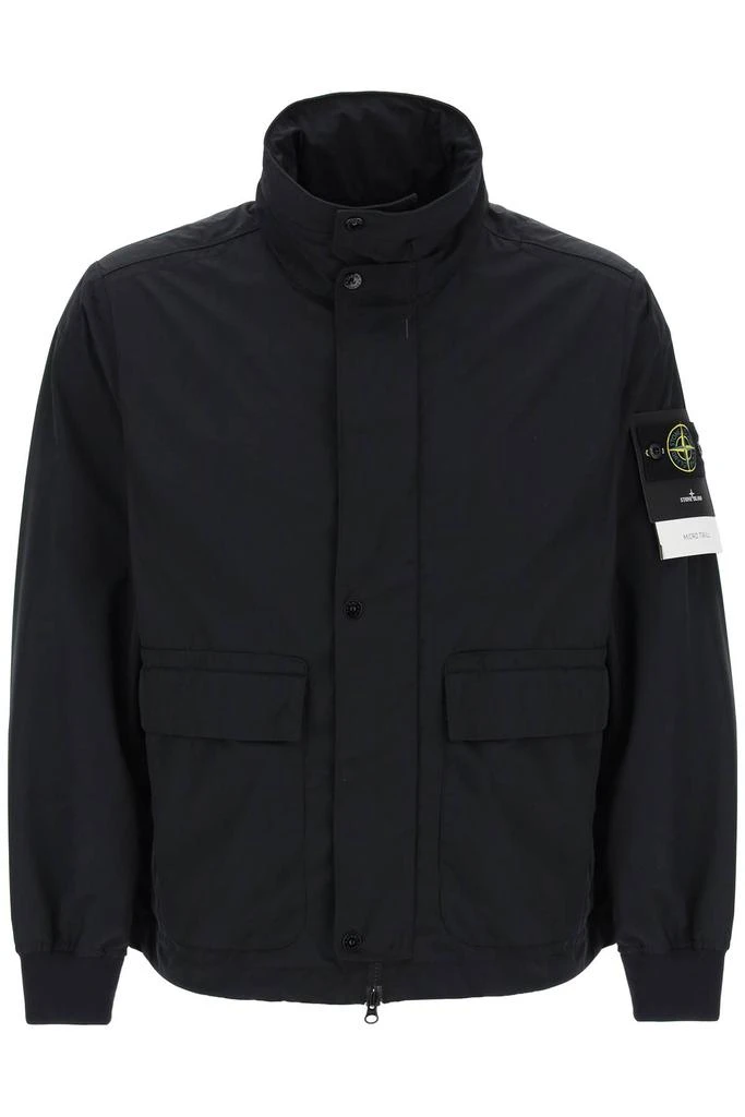 商品Stone Island|micro twill jacket with extractable hood,价格¥2684,第1张图片