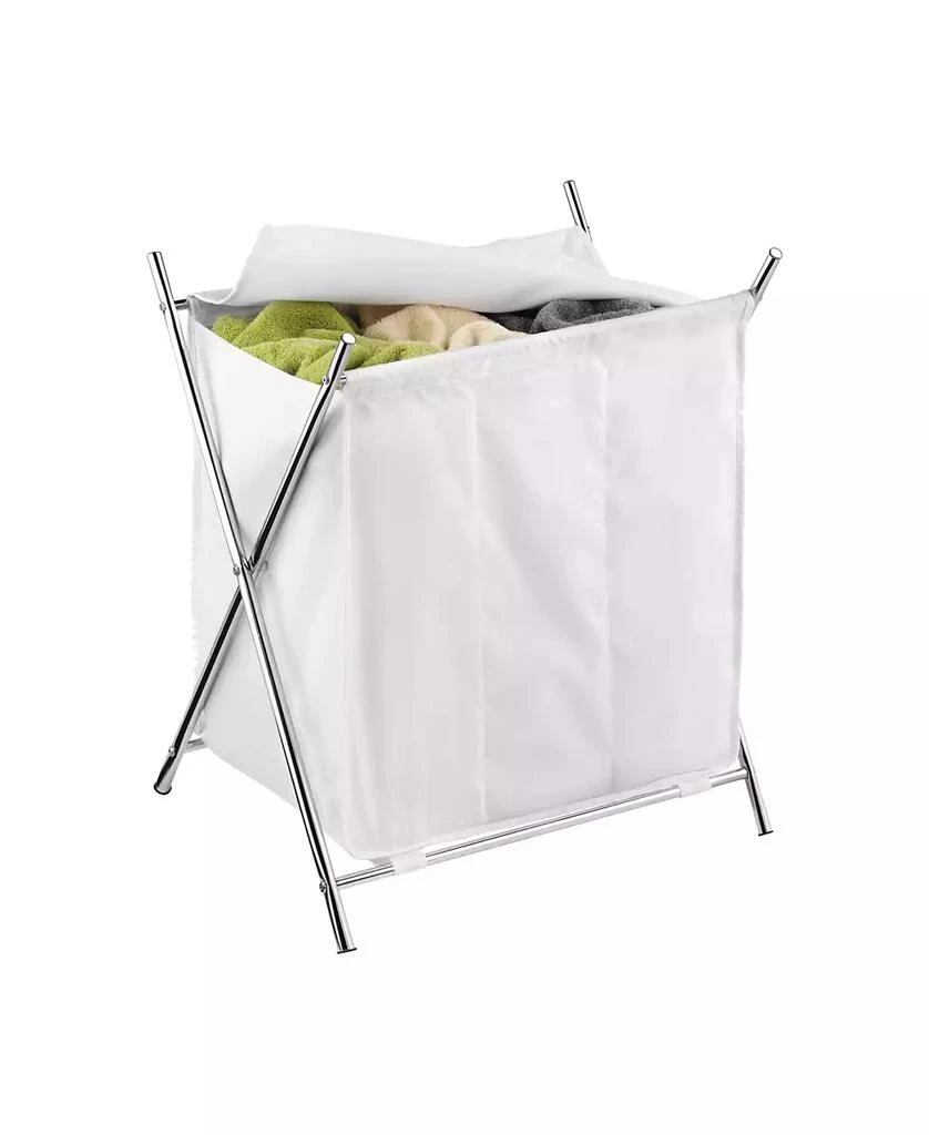 商品Honey Can Do|Folding Triple Laundry Sorter,价格¥482,第3张图片详细描述