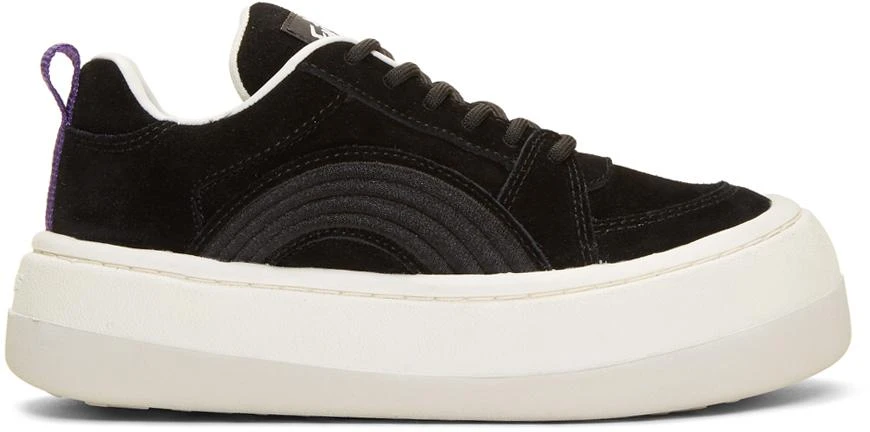 商品Eytys|Black Suede Sonic Sneakers,价格¥1173,第1张图片