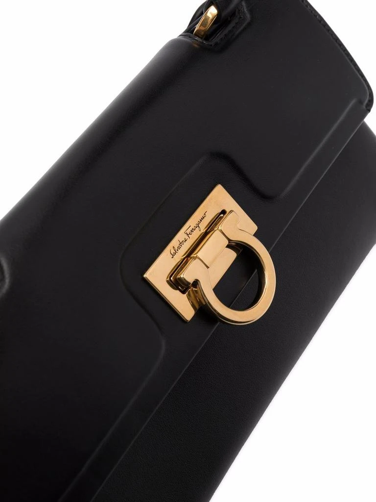 商品Salvatore Ferragamo|SALVATORE FERRAGAMO - Swing Small Calf Leather Shoulder Bag,价格¥15061,第4张图片详细描述