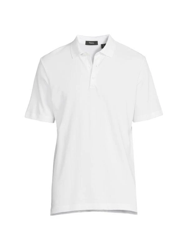 商品Theory|Pima Cotton Pique Polo,价格¥483,第3张图片详细描述