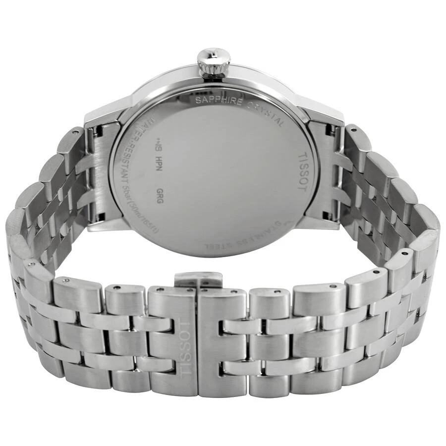 商品Tissot|经典梦幻石英白色表盘男士手表 T129.410.11.013.00,价格¥1668,第3张图片详细描述