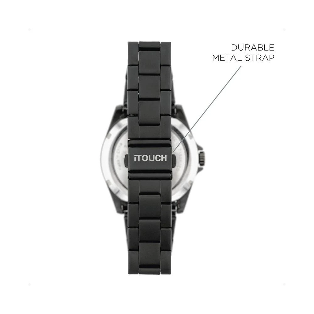 商品iTouch|Connected Men's Hybrid Smartwatch Fitness Tracker: Gray Case with Gray Acrylic Strap 42mm,价格¥966,第3张图片详细描述