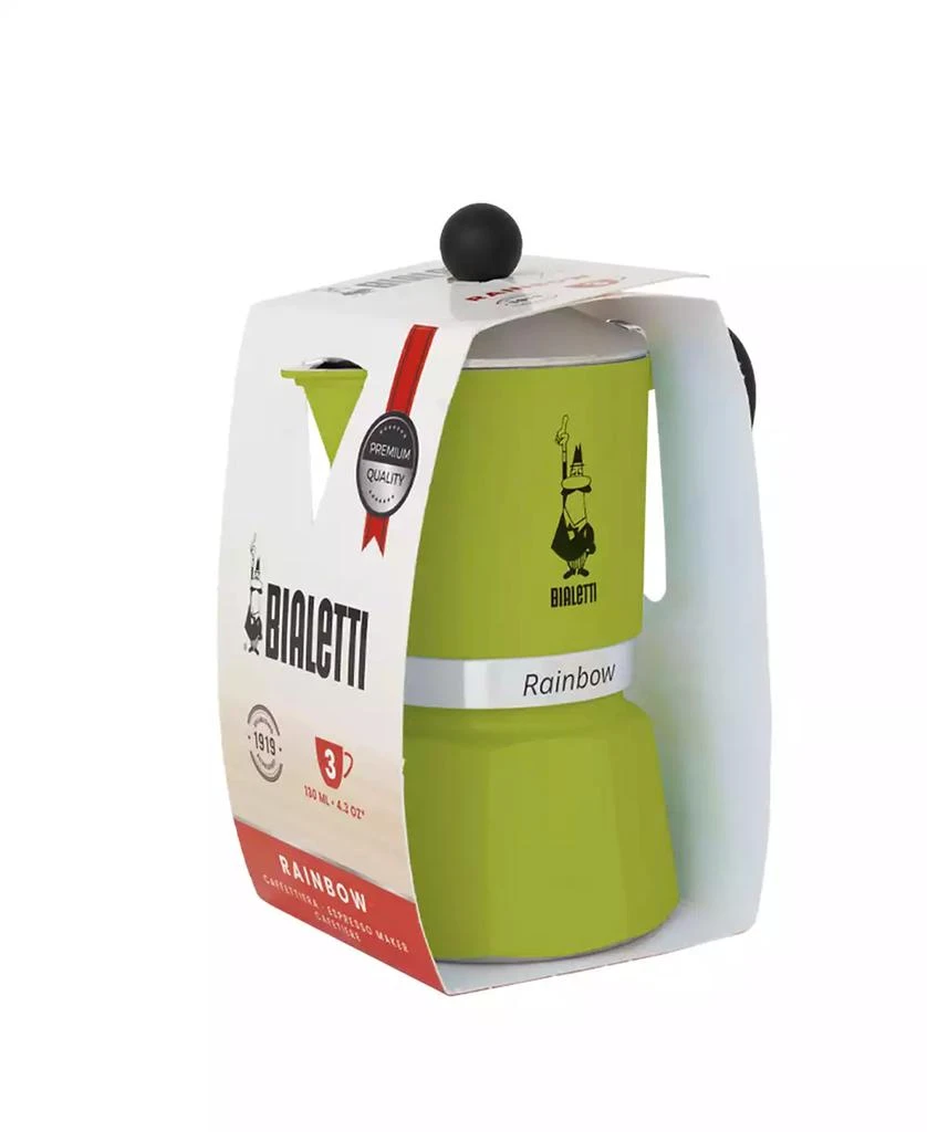商品Bialetti|Rainbow 139 ML 3 Cups Coffeemaker,价格¥297,第4张图片详细描述