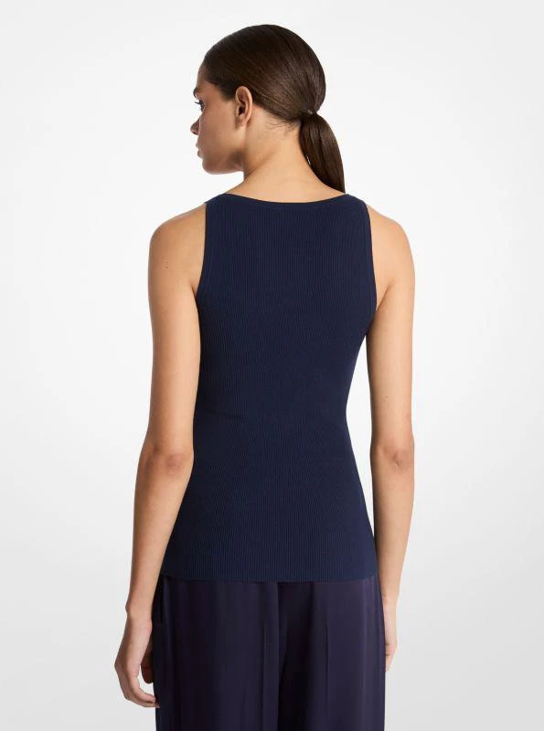 商品Michael Kors|Ribbed Stretch Viscose Tank Top,价格¥1183,第2张图片详细描述