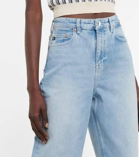 商品AG Jeans|Balloon高腰直筒牛仔裤,价格¥1283,第4张图片详细描述