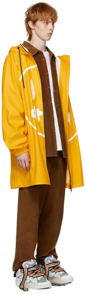 商品Drew House|SSENSE Exclusive Yellow Painted Mascot Coat,价格¥1725,第2张图片详细描述
