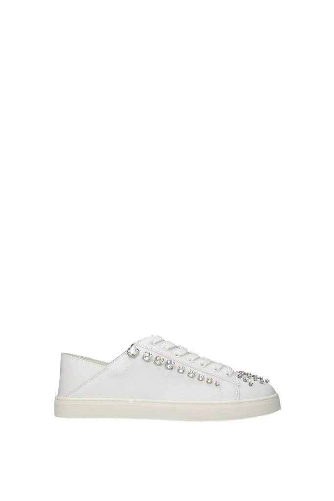 商品Stuart Weitzman|Sneakers Leather White,价格¥1443,第1张图片