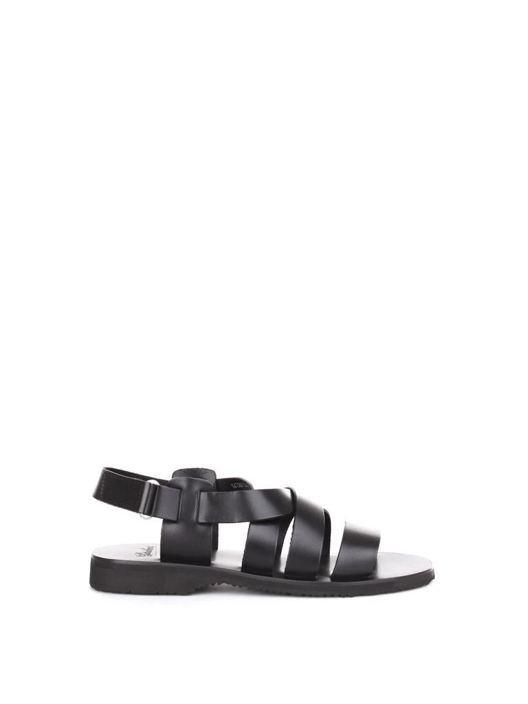 商品Paraboot|paraboot Sandals Men Black Pelle,价格¥1098,第1张图片