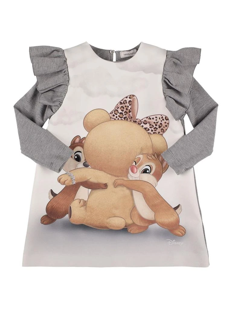 商品MONNALISA|Chip 'n' Dale Printed Dress,价格¥1253,第1张图片