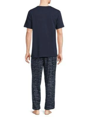 商品Calvin Klein|2-Piece Logo Pajama Set,价格¥258,第2张图片详细描述