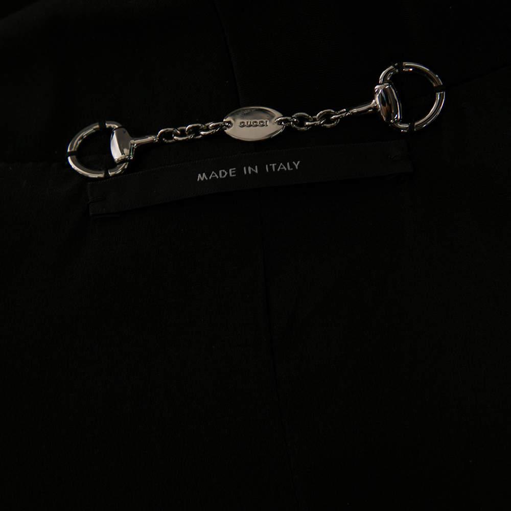 Gucci Black Wool Single Breasted Blazer S商品第5张图片规格展示