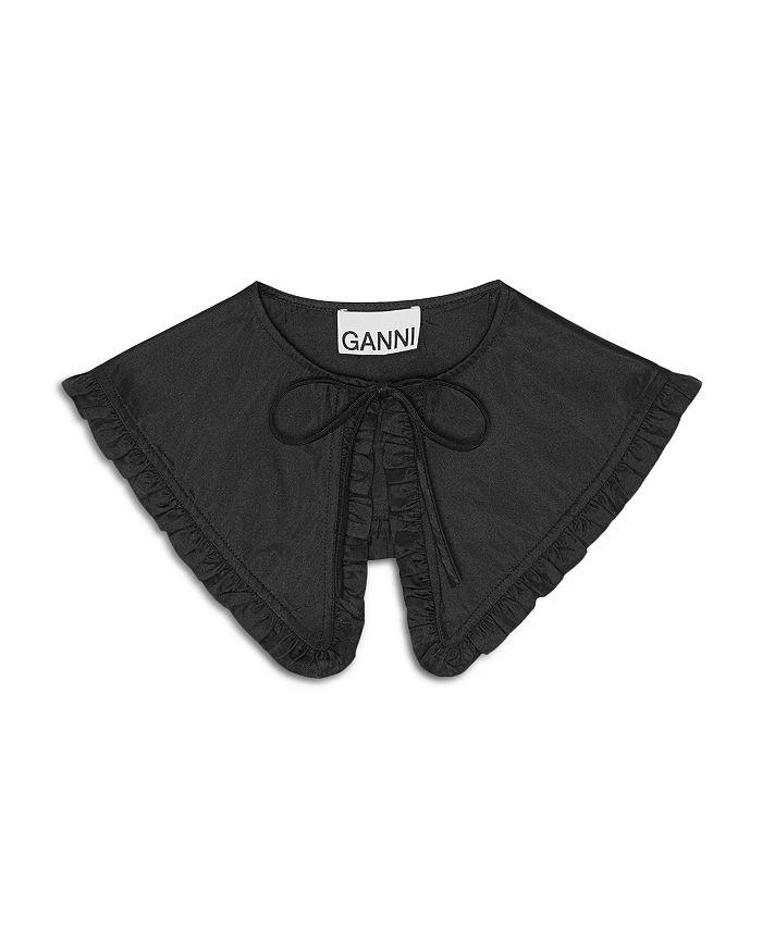 商品Ganni|Taffeta Frill Collar,价格¥338,第1张图片