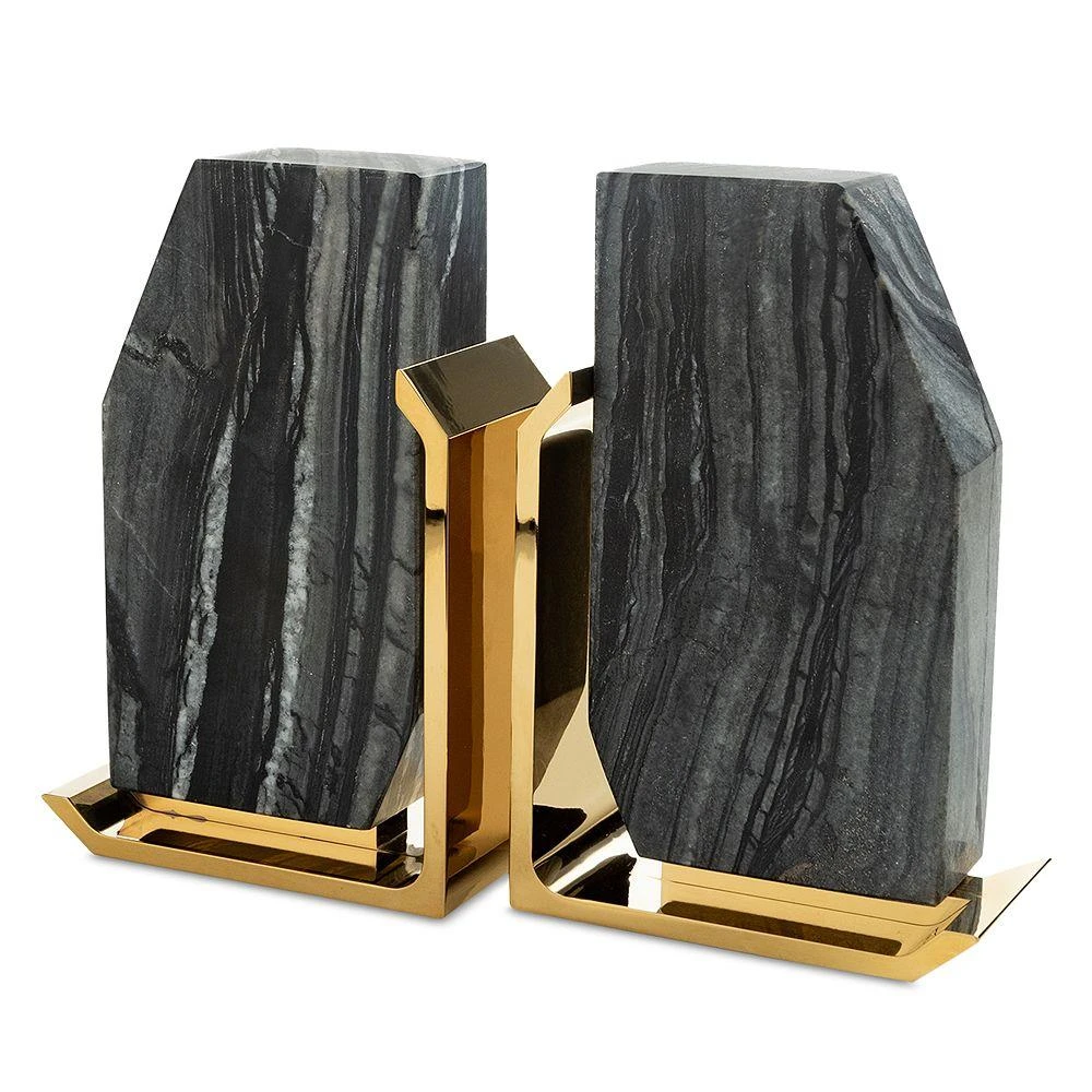 商品ANNA New York|Fim Geo Bookends, Set of 2,价格¥2577,第1张图片